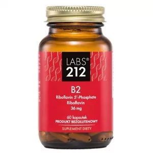 LABS212 B2 R-5-P + Riboflavin suplement diety 60 kapsułek