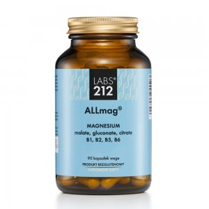 LABS212 ALLmag Magnesium suplement diety 90 kapsułek