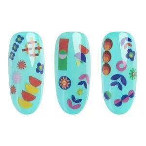 Neonail, naklejki wodne, NN39