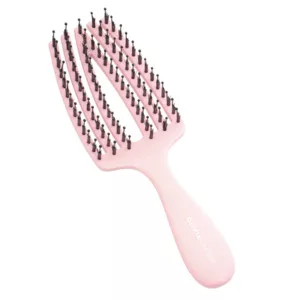 Olivia Garden Fingerbrush Care Mini Kids, szczotka do rozczesywania włosów dla dzieci, różowa