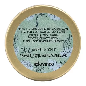 Davines More Inside Medium Hold Finishing Gum średnio utrwalająca guma matująca do włosów 75ml