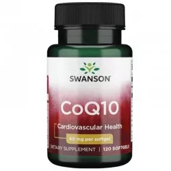 Swanson Koenzym Q10 60mg 120 kaps żelowych