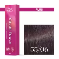 Wella Color Touch Plus, intensywny krem tonujący, 55/06, 60ml
