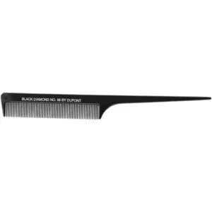 Efalock Black Diamond, grzebień ze szpikulcem, #98, ref. 14101270