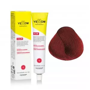 Yellow Professional Color Permanent, farba do włosów, 6.66S, 100ml