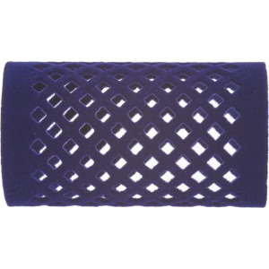 Efalock Flocked Curler, wałki metalowe flokowane 65mm-36mm niebieskie 12szt., ref. 14100829