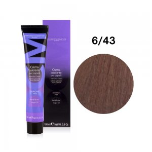 Diapason DCM, farba bez amoniaku, 6/43 Złoty Mahoniowy Ciemny Blond, 100ml