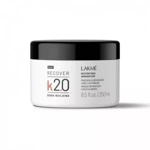 Lakme K2.0 Recover Restore Mask, maska odbudowująca zniszczone włosy, 250ml