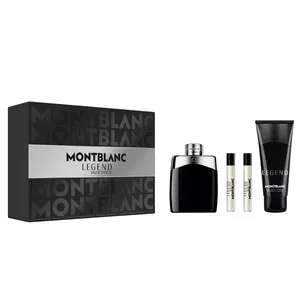 Mont Blanc Legend zestaw woda toaletowa spray 100ml + woda toaletowa spray 2x7.5ml + żel pod prysznic 100ml (M)