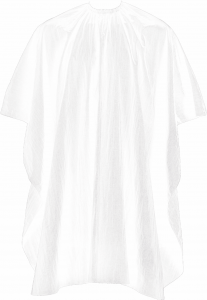 Efalock Hollywood, peleryna fryzjerska, biała, ref. 14100310