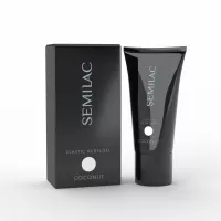 Semilac Elastic Acrylgel, półkryjący, gęsty akrylożel w odcieniu kokosowym, coconut, 30g