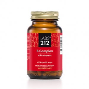 LABS212 B Complex All B Vitamins suplement diety 60 kapsułek