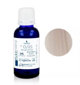 Lendan Plex Forte Bond Color, toner do włosów do trwałej lub półtrwałej koloryzacji, 0/21, 30ml