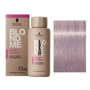 Schwarzkopf BlondMe Glow Toner, demi-permanentny toner do włosów, lavender, 60ml