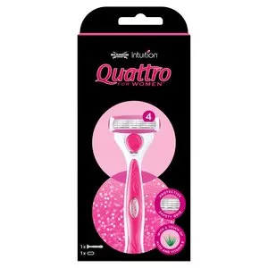 Wilkinson Intuition Quattro For Women maszynka do golenia z 4 ostrzami dla kobiet