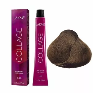 Lakme Collage, farba do włosów trwale koloryzująca, 8/60, 60ml