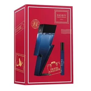 Carolina Herrera Bad Boy Cobalt zestaw woda perfumowana spray 100ml + woda perfumowana spray 10ml (M)