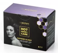 Elchim, kapsułki przeciw puszeniu z olejkiem Hot Honey Care Supreme Glossy, 12szt.