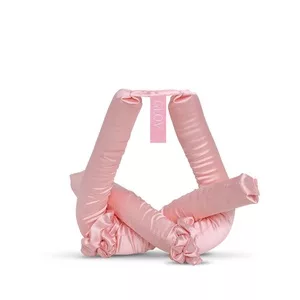 Glov Satin CoolCurl innowacyjna lokówka do kręcenia włosów bez użycia ciepła + frotki 2szt Pink