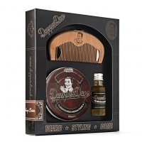 Dapper Dan, zestaw: pasta matująca+olejek+grzebień