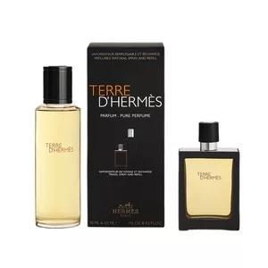 Hermes Terre D'Hermes zestaw perfumy spray 30ml + perfumy refill 125ml (M)