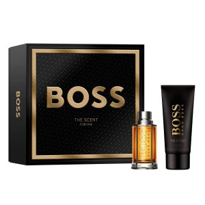 Hugo Boss Boss The Scent For Man zestaw woda toaletowa spray 50ml + żel pod prysznic 100ml (M)
