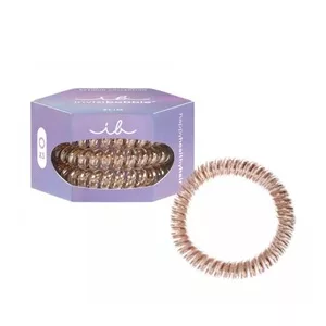 Invisibobble Slim Premium gumka do włosów spiralna Bronze Me Pretty 3szt.