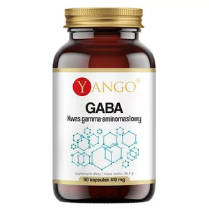 Yango GABA kwas gamma-aminomasłowy suplement diety 90 kapsułek