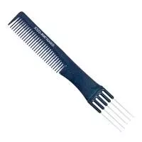 Fox Nano 9323, profesjonalny grzebień fryzjerski, antybakteryjny, niebieski