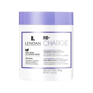 Lendan Recharge, maska do włosów rozjaśnianych i blond, 500ml