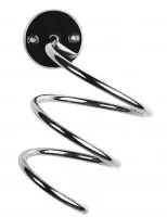 Efalock, spiralny uchwyt na suszarkę, chromowany, prawoskrętny