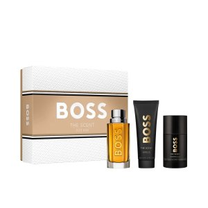 Hugo Boss Boss The Scent For Him zestaw woda toaletowa spray 100ml + dezodorant sztyft 75ml + żel pod prysznic 100ml (M)