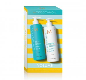 Moroccanoil Duo Pack Volume, zestaw zwiększający objętość włosów, szampon i odżywka, 2x500ml