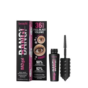 Benefit BadGal Bang! Volumizing Mascara mini pogrubiający tusz do rzęs Black 4g