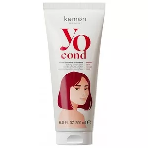 Kemon Yo Cond, odżywka koloryzująca, Rosso/czerwień, 200ml