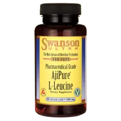 Swanson AjiPure L-leucyna 500mg 60 kaps