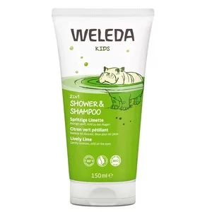 Weleda Kids 2w1 szampon i płyn do mycia ciała Lively Lime 150ml