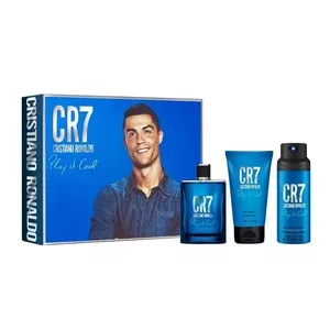 Cristiano Ronaldo CR7 Play it Cool zestaw woda toaletowa spray 100ml + żel pod prysznic 150ml + dezodorant spray 150ml (M)