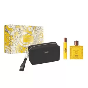 Versace Eros Energy zestaw woda perfumowana spray 100ml + woda perfumowana spray 10ml + kosmetyczka (M)