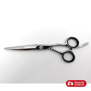 Jaguar Hera, nożyczki fryzjerskie jednostronne 5,75" White Line - brak opakowania