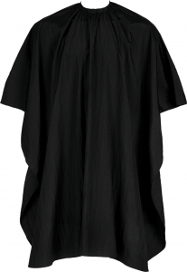 Efalock Hollywood, peleryna fryzjerska, czarna, ref. 14100306