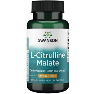 Swanson, Citrulline Malate 750mg, 60kaps.