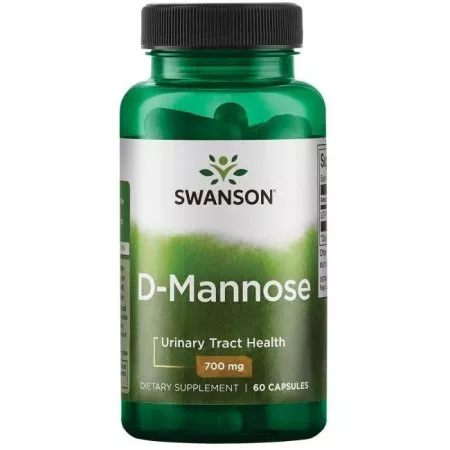 Swanson D-mannoza 700mg 60kaps