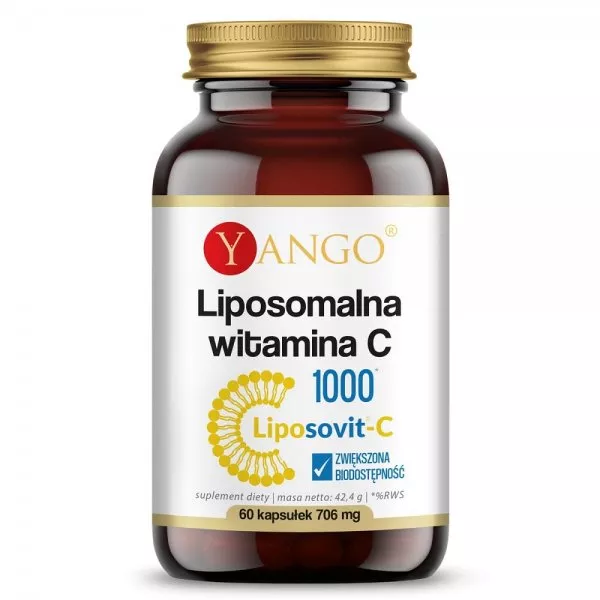Yango Liposomalna witamina C suplement diety 60 kapsułek