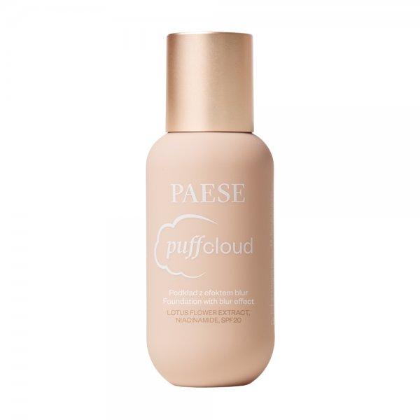 Paese Puff Cloud satynowy podkład z efektem blur SPF20 04 Shell Beige 37ml