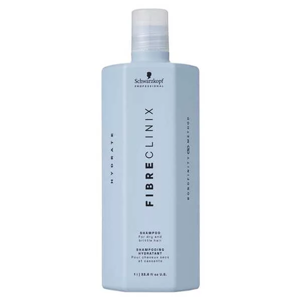 Schwarzkopf Fibre Clinix Hydrate, szampon nawilżający, 1000ml