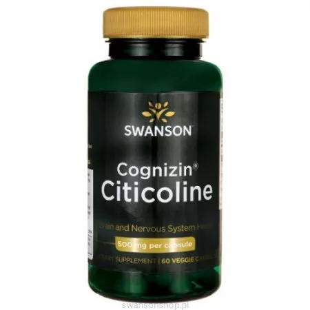 Swanson Cognizin Citicoline 500mg 60 kaps