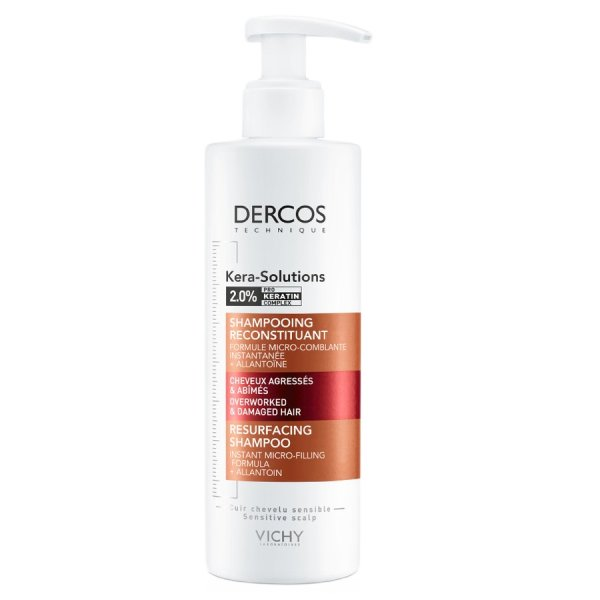 Vichy Dercos Kera-Solutions Repairing Shampoo szampon regenerujący do włosów suchych i zniszczonych 250ml