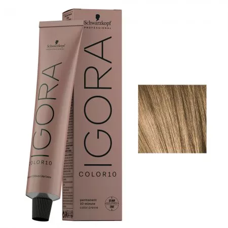 Schwarzkopf Igora Color10, koloryzacja włosów w 10min, 8-4, 60ml