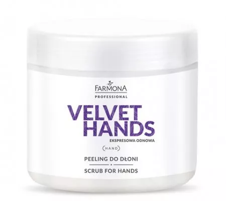 Farmona Professional Velvet Hands, Peeling do dloni, 500g